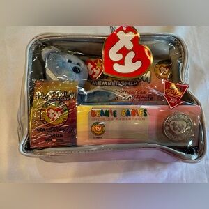 Ty Beanie Babies 1999 Official Club Platinum Edition with Clubby II RARE